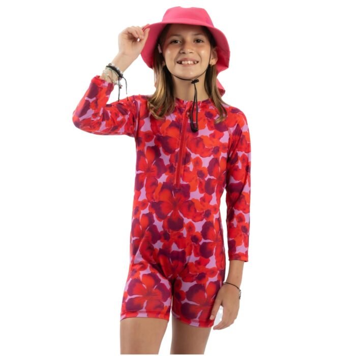 Ropa de Baño UV Enterizo Short Unisex - Imagen 1