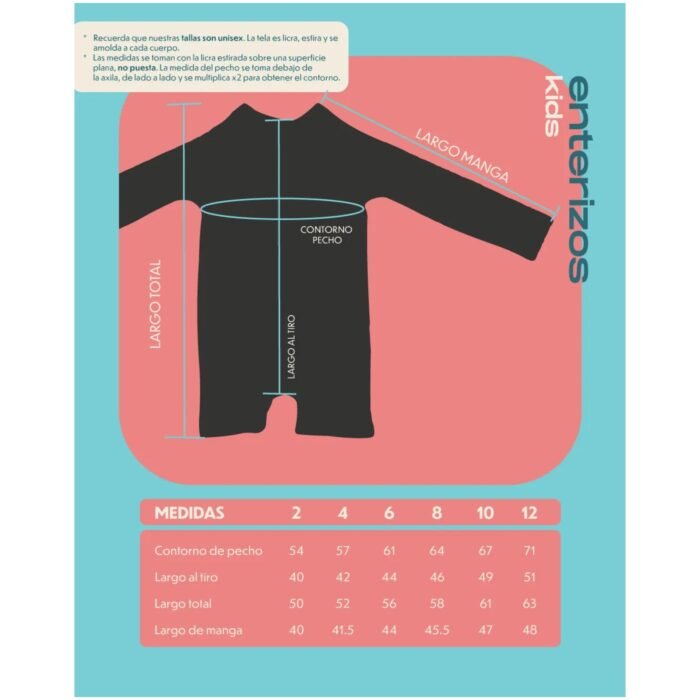 Ropa de Baño UV Enterizo Short Unisex - Imagen 10