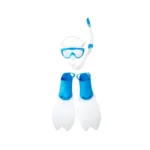 Snorkel Fin Set Glide Mask Junior
